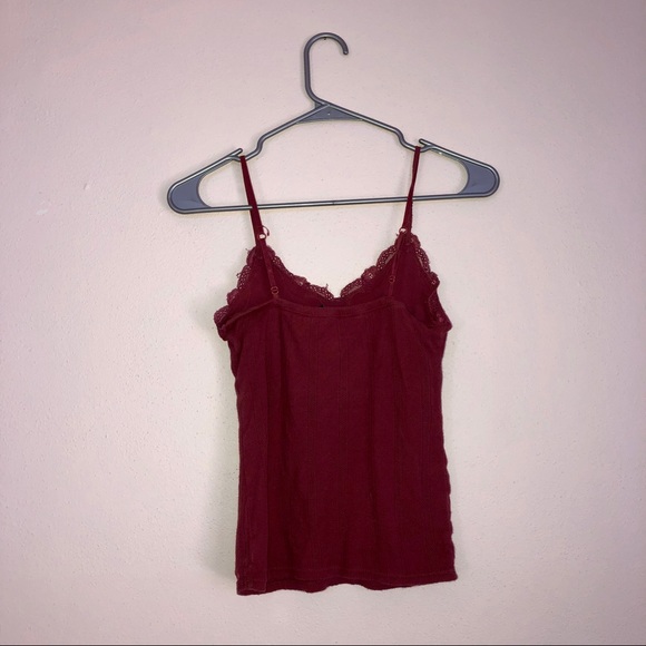 American Eagle Pinkish Red Tank Top XS - Picture 3 of 5